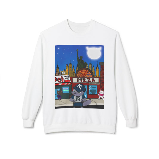 New York Kitty - Midweight Sweater, relaxed fit